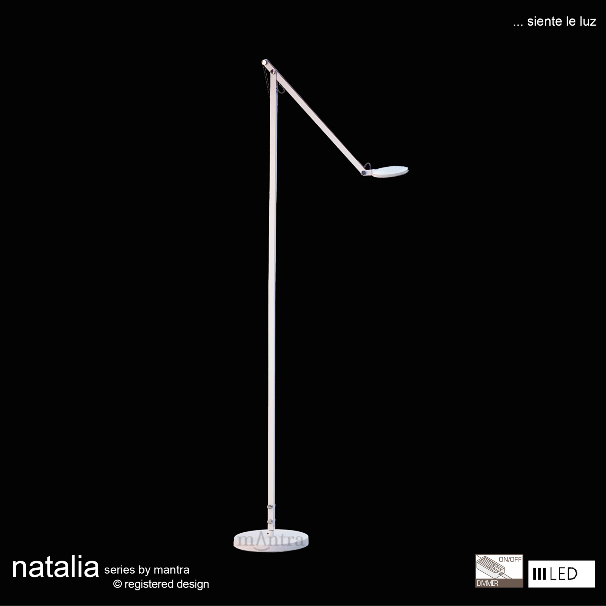 Natalia Floor Lamps Mantra Fusion Contemporary Floor Lamps Natalia Floor Lamps Mantra Fusion Contemporary Floor Lamps